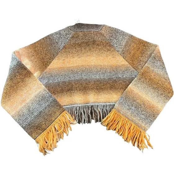 NWT Zara Blogger Favorite Fringed Cropped Sweater Size Small - Picture 5 of 5